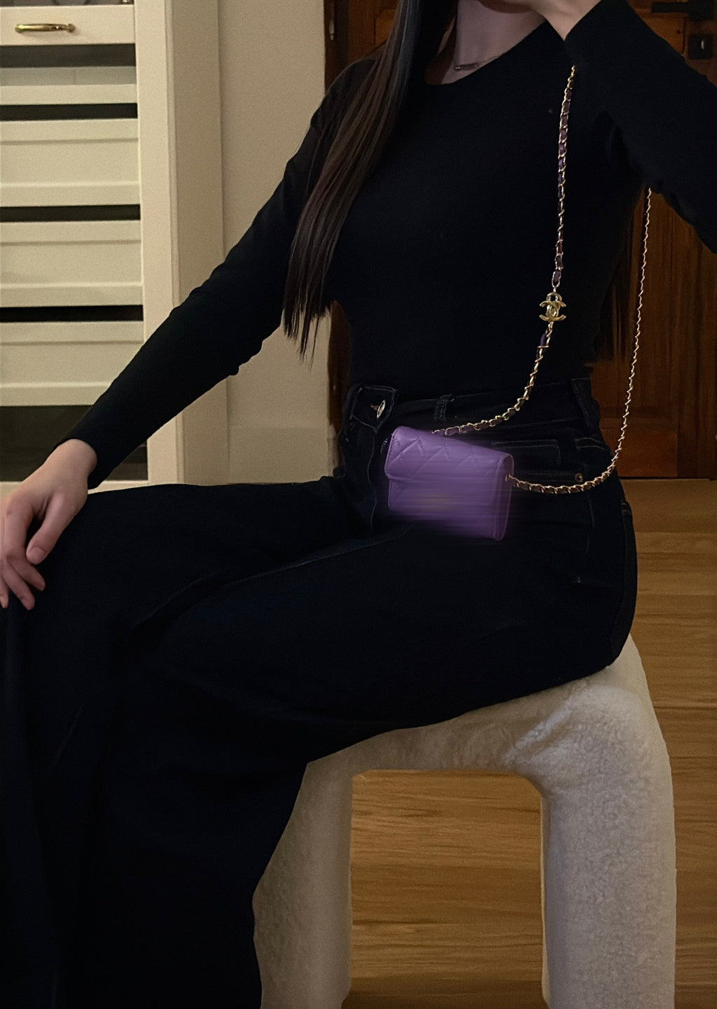 Mini sac/porte feuille à bandoulière