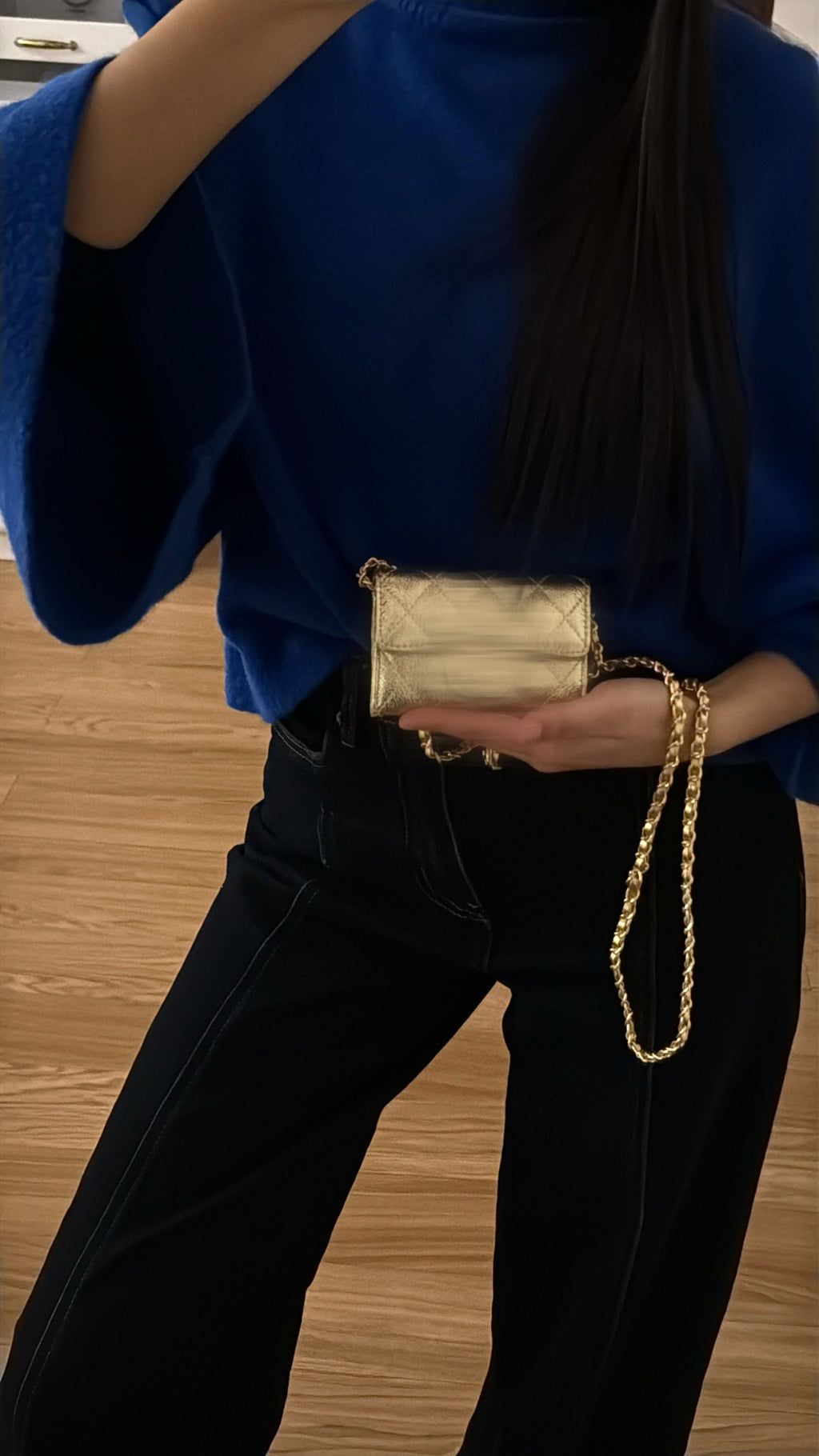 Mini sac/porte feuille à bandoulière